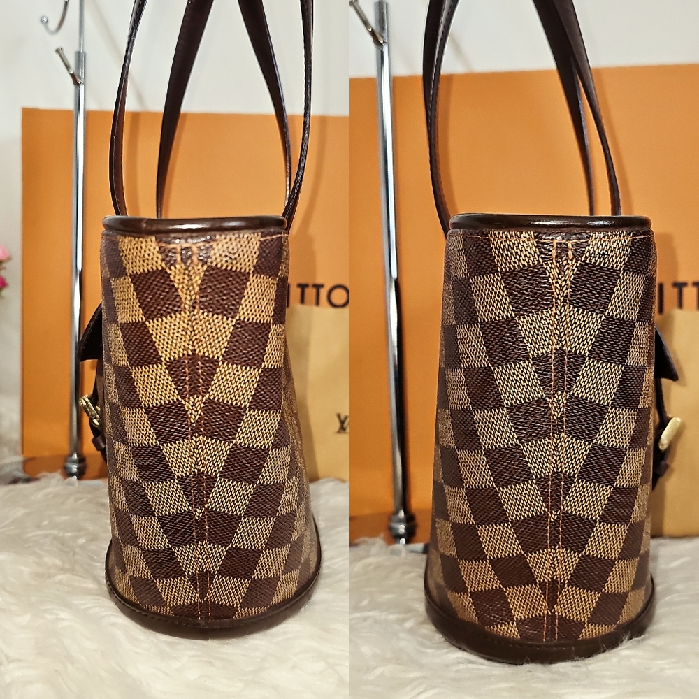 🔥Beautiful Condition🔥 Louis Vuitton Damier Ebene Manosque PM - Picture 5 of 17